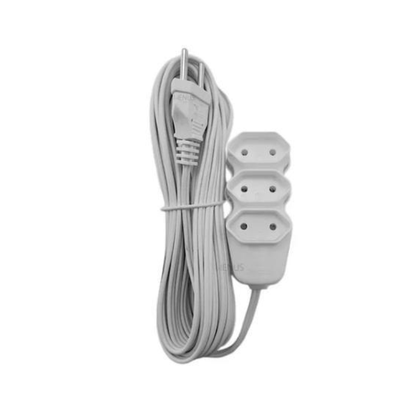 Extensão Elétrica 10m Branca Bivolt