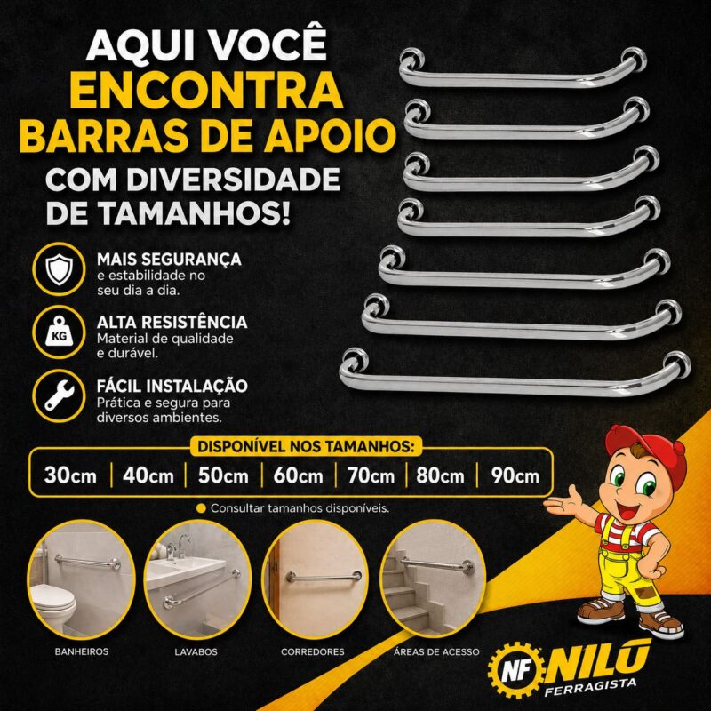 Barra de Apoio Barra de Apoio
